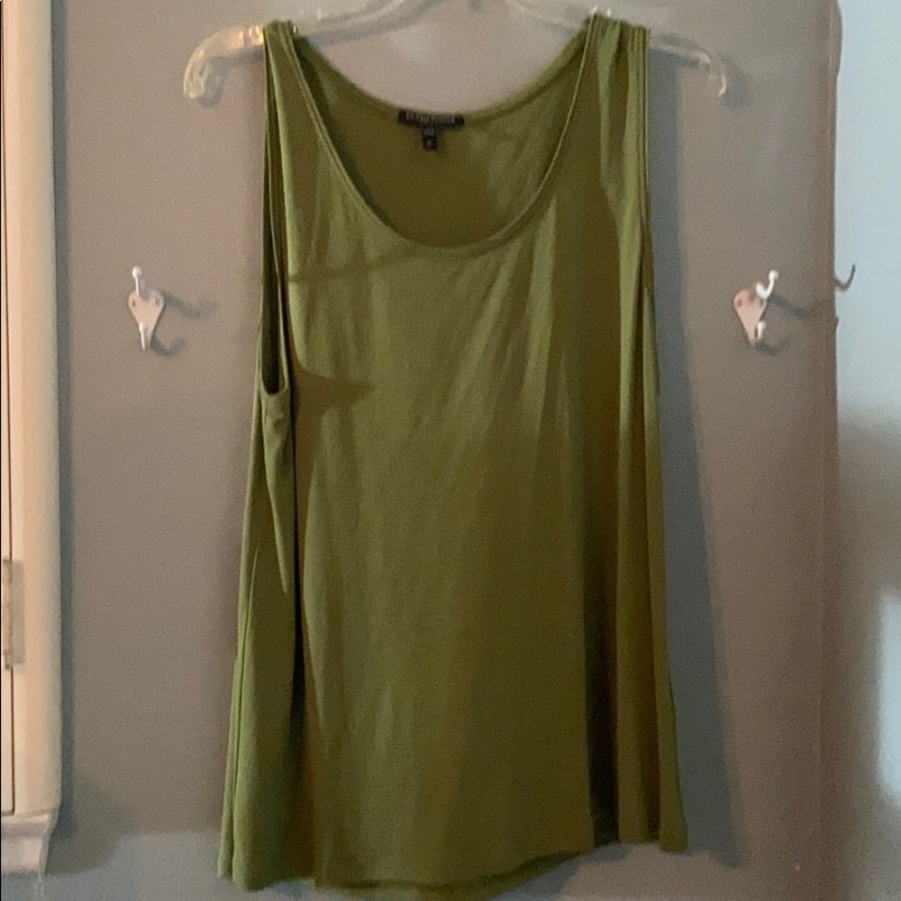 Eileen Fisher petite PL Moss Green Tank
